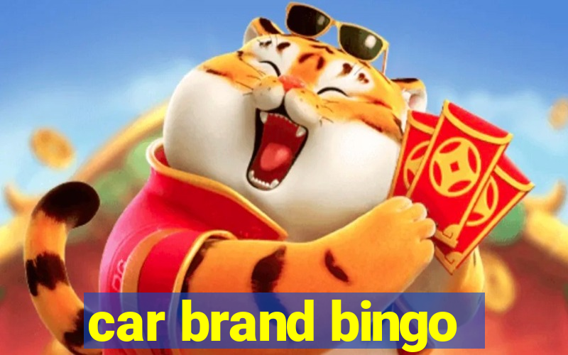 car brand bingo